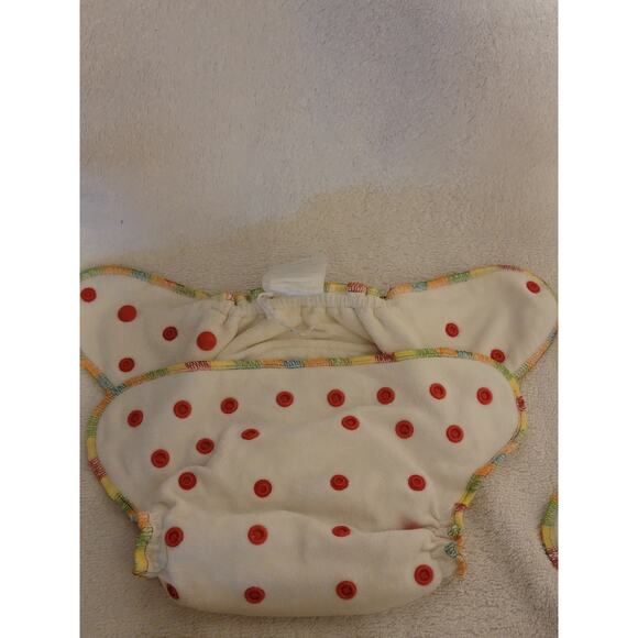 Alva Baby Diaper Covers Bamboo Fitted Cloth Diapers 80% Bamboo 4pc Set - Picture 3 of 9